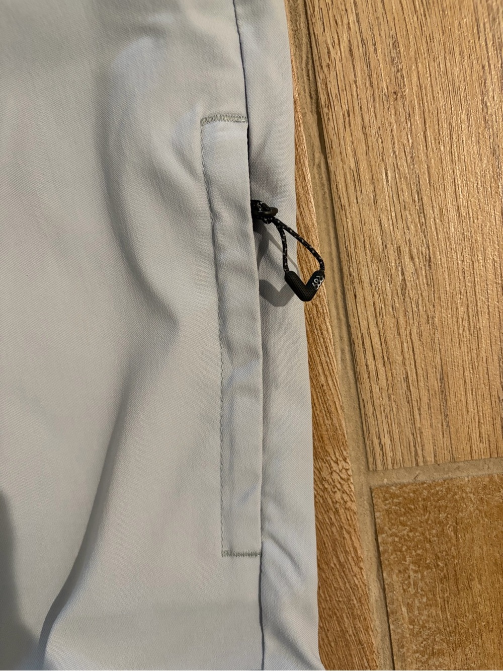 686 Men’s Everywhere Pants - Slim 32x32 Light Blue Drawstring Chinos - Picture 5 of 5